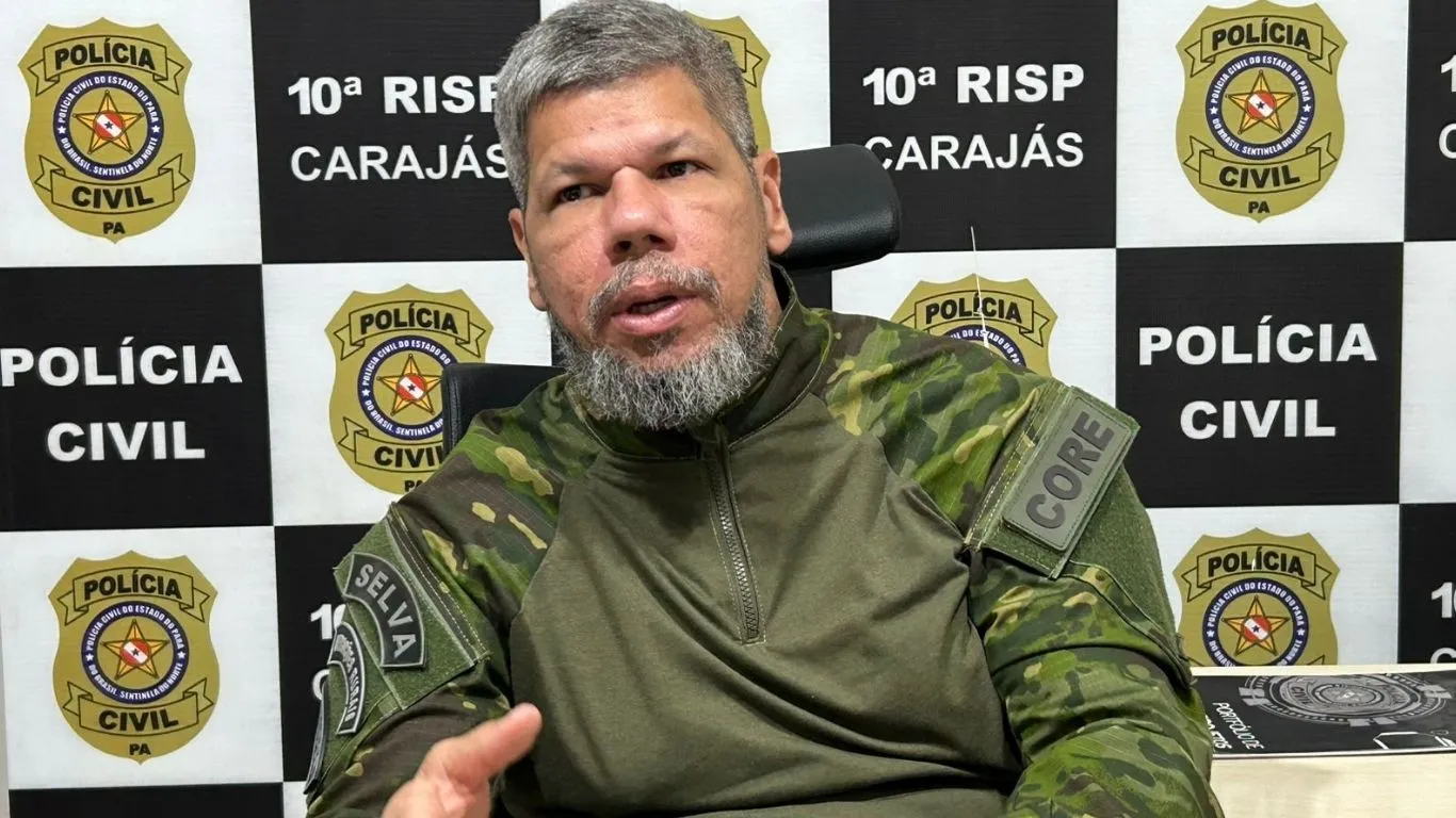 O Delegado Antônio Mororó Junior, Superintendente da 10ª Risp Carajás, reafirma o compromisso da Polícia Civil no combate ao crime: "O tráfico de drogas em Marabá não tem vez".