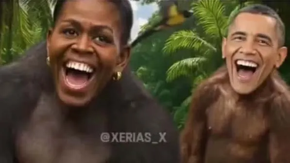 Vídeo foi removido, mas prints mostram o teor racista da postagem