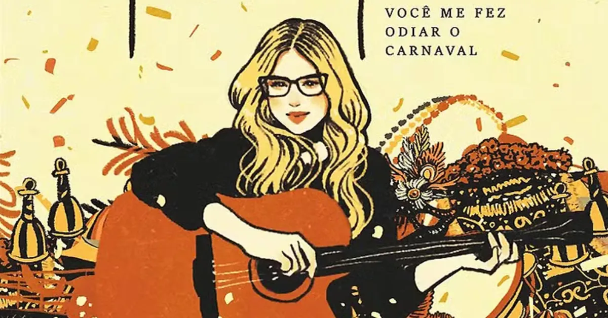 Capa do single 'Você em fez odiar o Carnaval', de Marília Mendonça