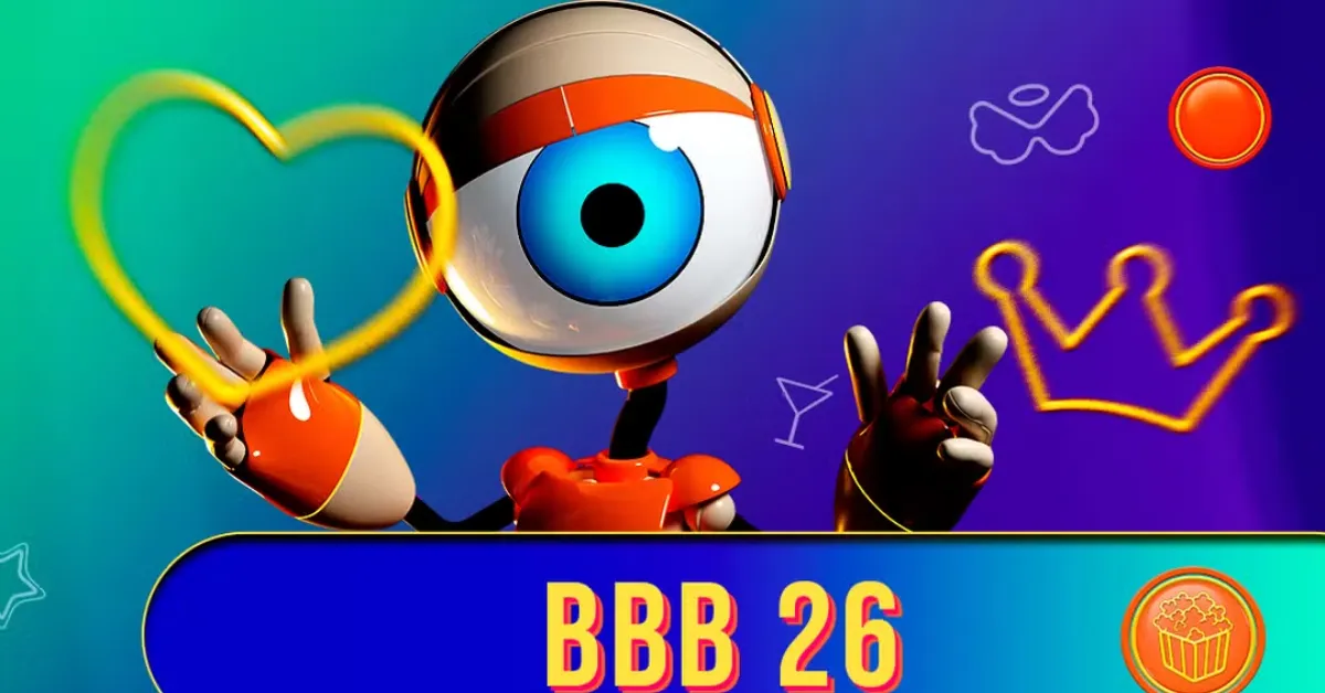 O BBB26  estreia no dia 12 de janeiro.