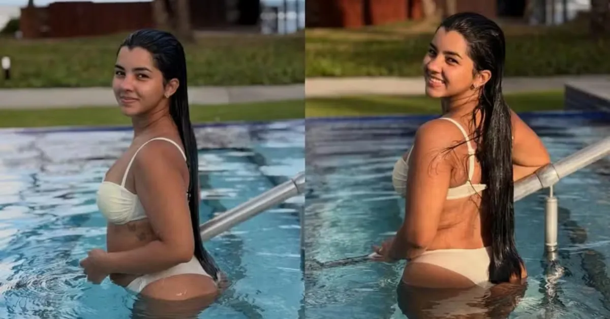 Ary Mirelle aproveita dia de sol em Recife, posa de biquíni