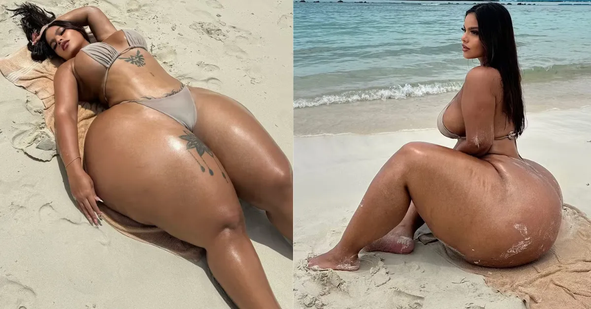 Gracie Bon chama atenção pelo quadril e conquista milhões nas redes