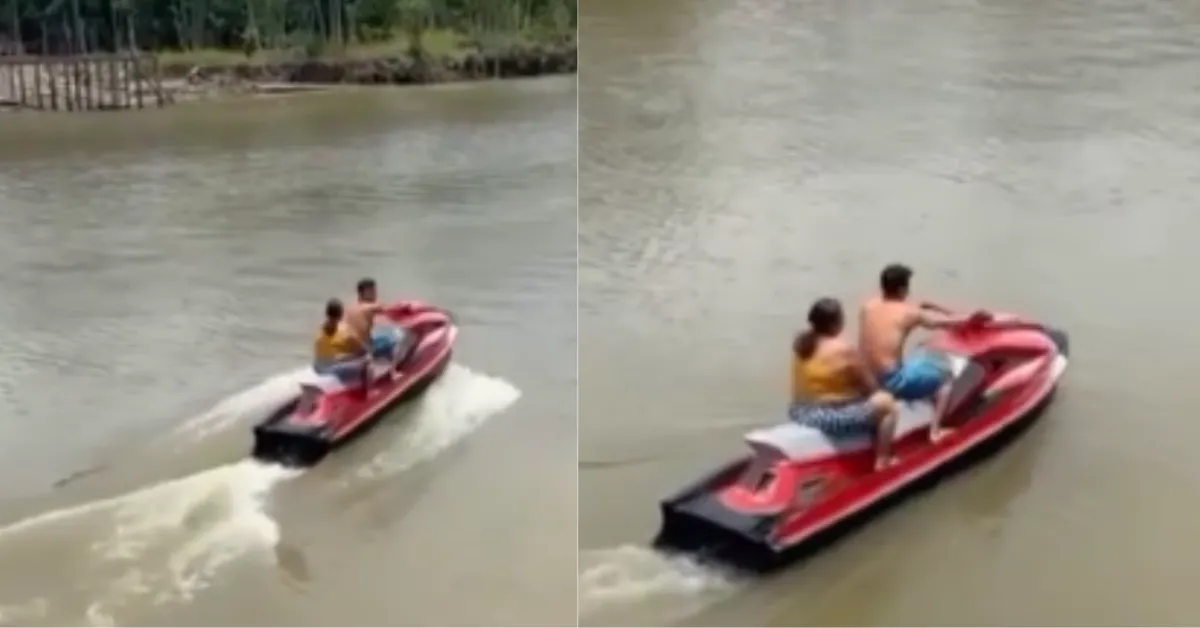 Vídeo acumula comentários bem-humorados e elogios à criatividade do autor da façanha.