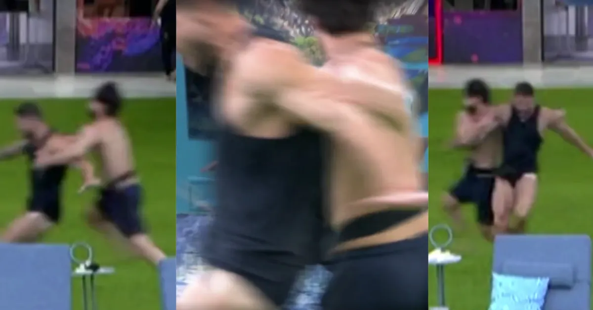 Tadeu Schmidt anuncia, ao vivo, a desclassificação de Paulo Augusto do BBB 26 após confusão na corrida pelo Big Fone.