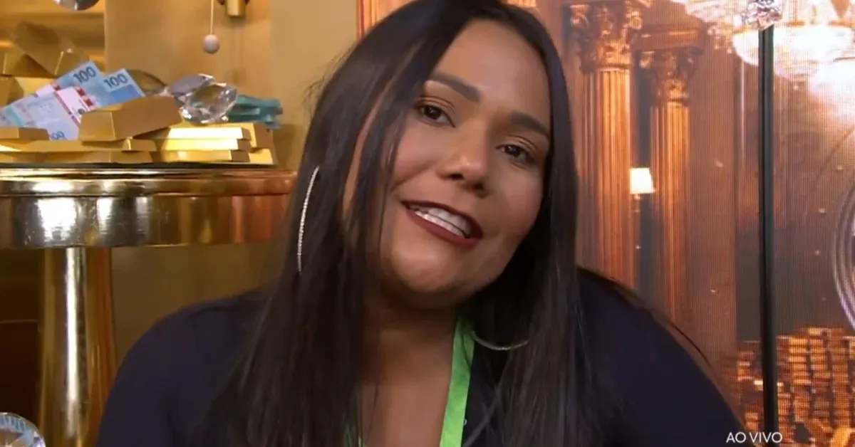 Chaiany de Andrade durante o Sincerão que provocou ruptura com antigas aliadas e forte reação do público nas redes sociais