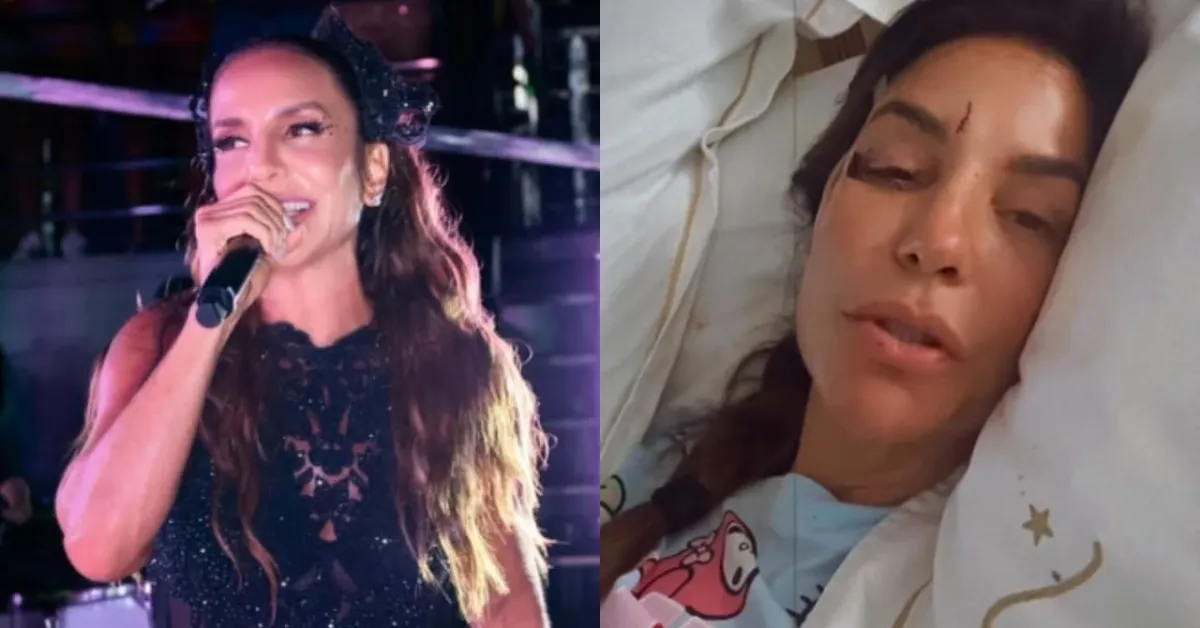 Ivete Sangalo tranquiliza fãs após internação em Salvador; cantora relatou infecção intestinal e desmaio por queda de pressão.