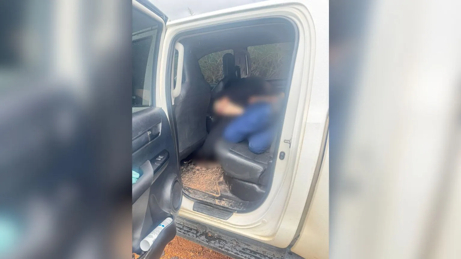 As vítimas foram localizadas em dois pontos distintos.