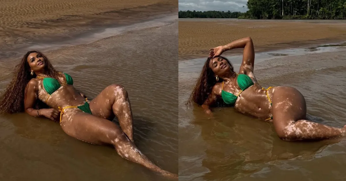 Natalia Deodato curte passeio na Ilha do Combu, em Belém