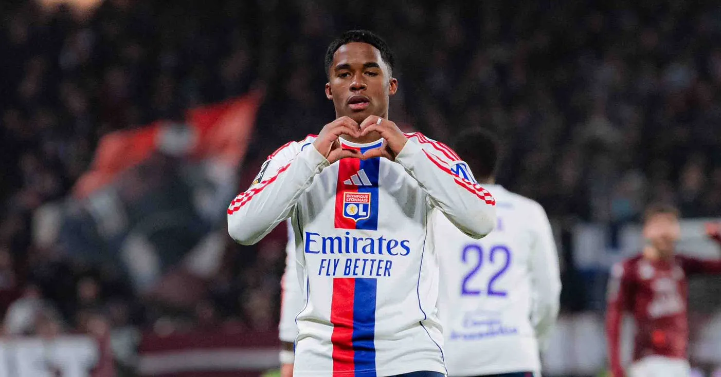 Brasileiro Endrick cresce no clube francês a cinco meses da Copa do Mundo.