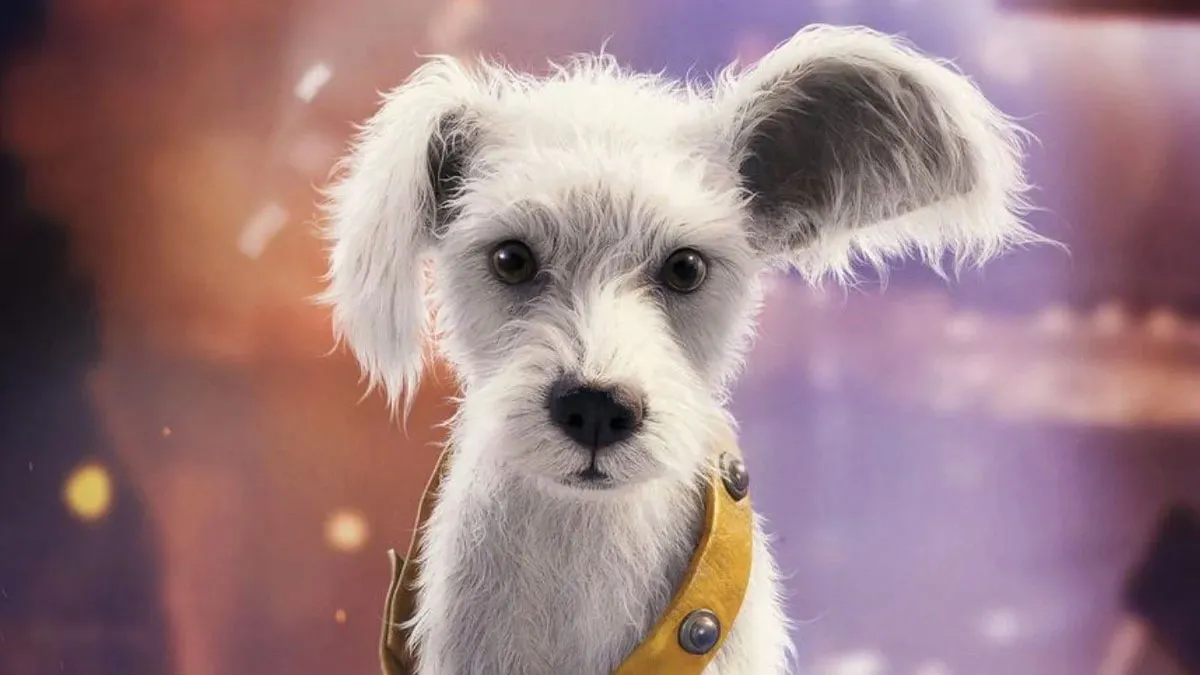 Primeiro pôster oficial destaca o visual filhote de Krypto, o Supercão, em Supergirl.