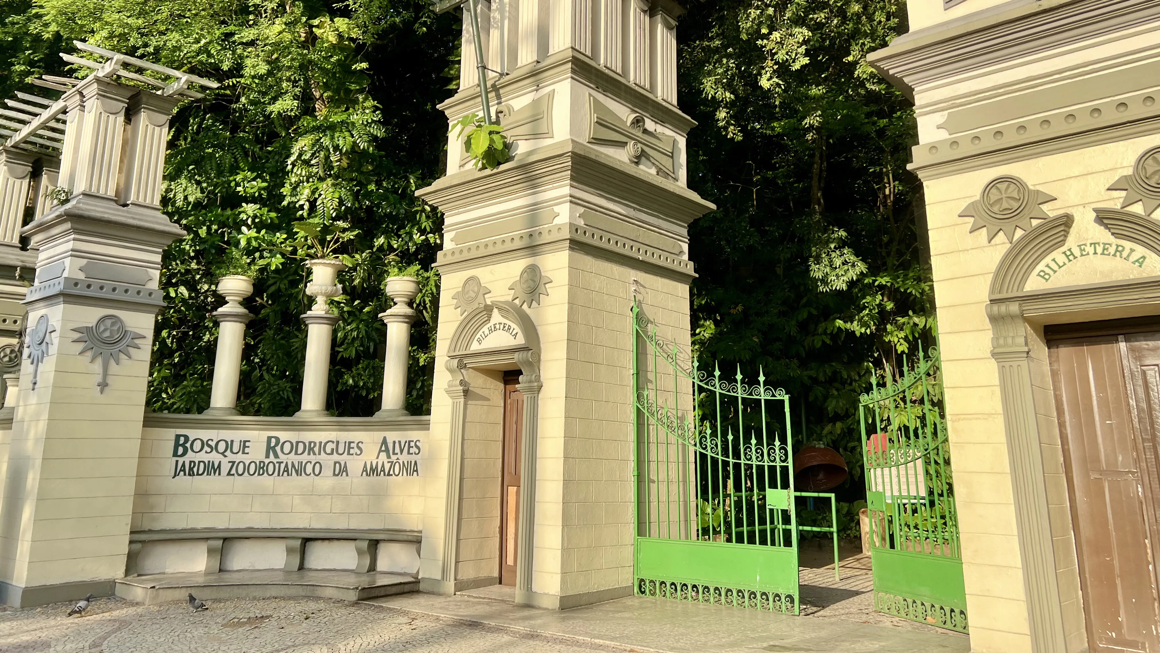 Bosque Rodrigues Alves é um pedaço da floresta amazônica no centro de Belém.