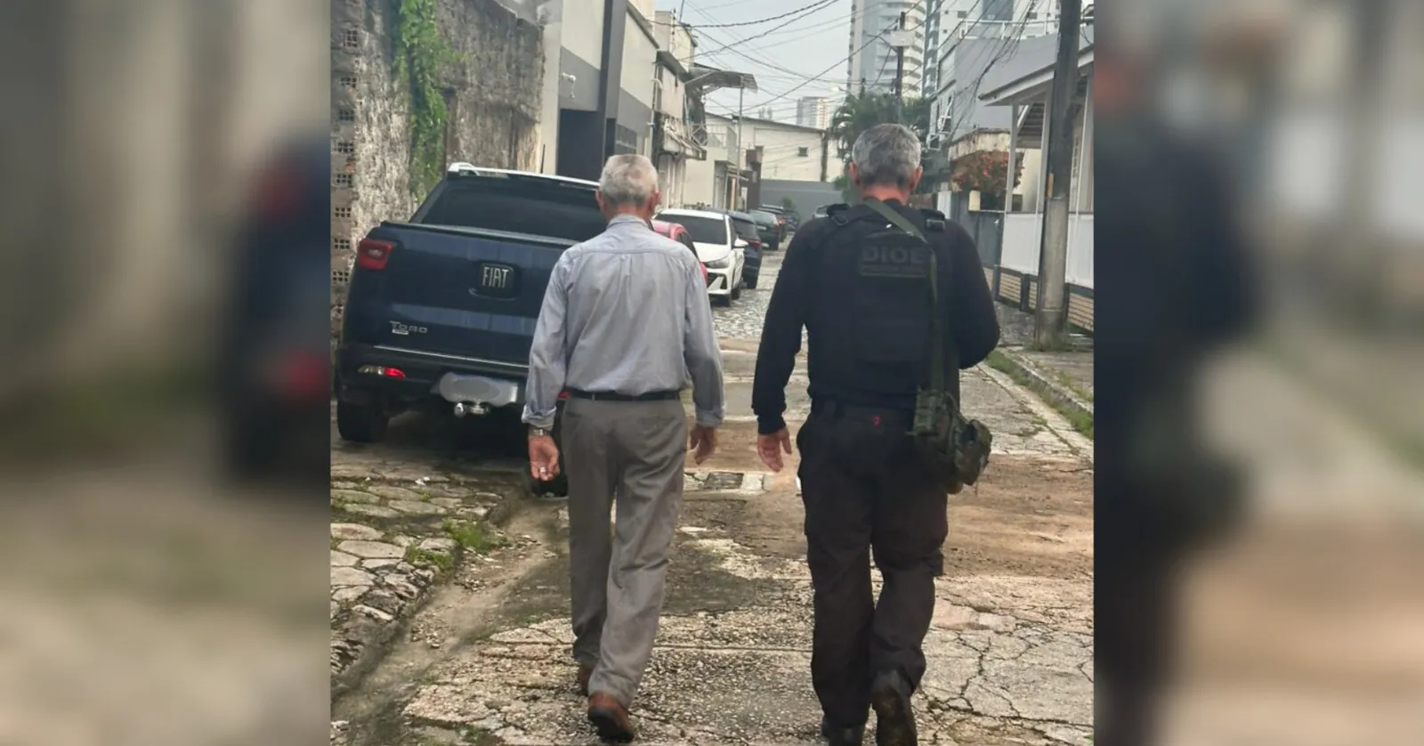 A prisão ocorreu no bairro de São Brás, em Belém.