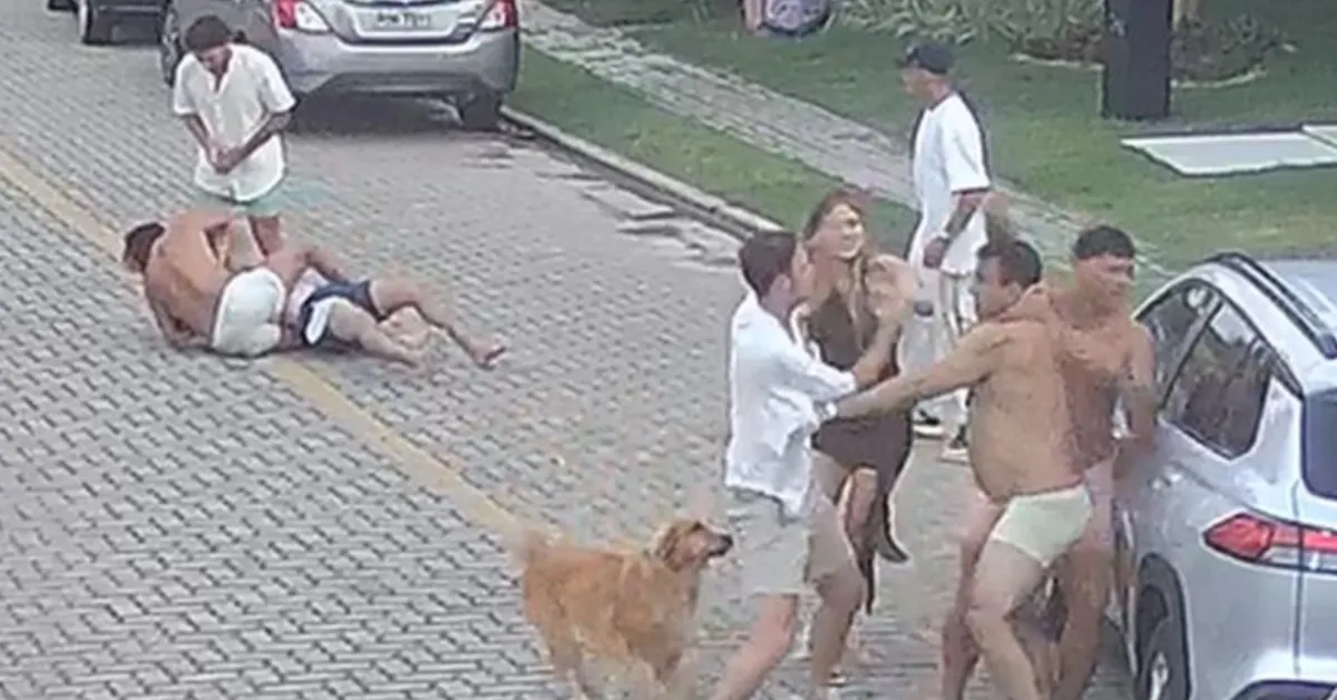 A briga ocorreu no município de Eusébio, Região Metropolitana de Fortaleza