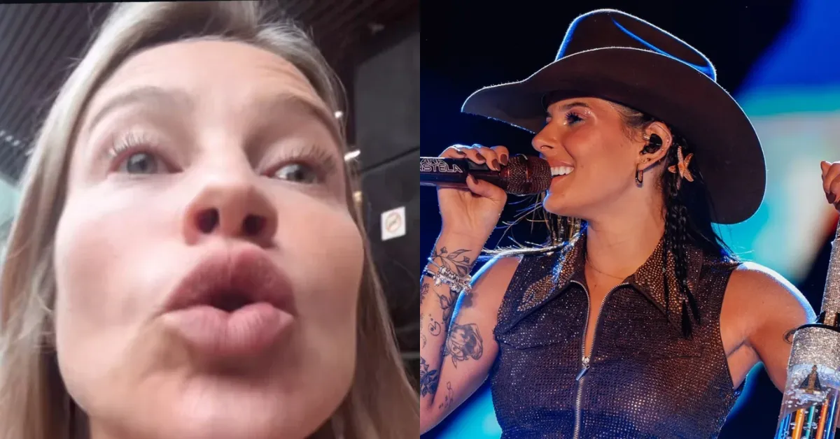 Ao compartilhar o vídeo em seu perfil no Instagram, Luana Piovani fez uma crítica direta à postura da cantora.