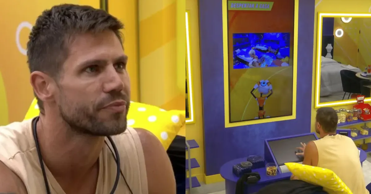 O brother se vingou acionando o despertador da casa