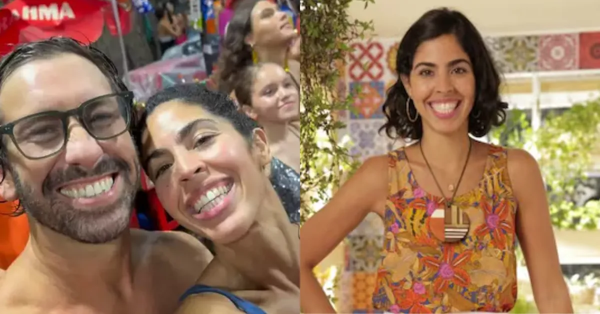 A gravação foi compartilhada nas redes sociais e marca a primeira aparição pública da apresentadora com o novo boy