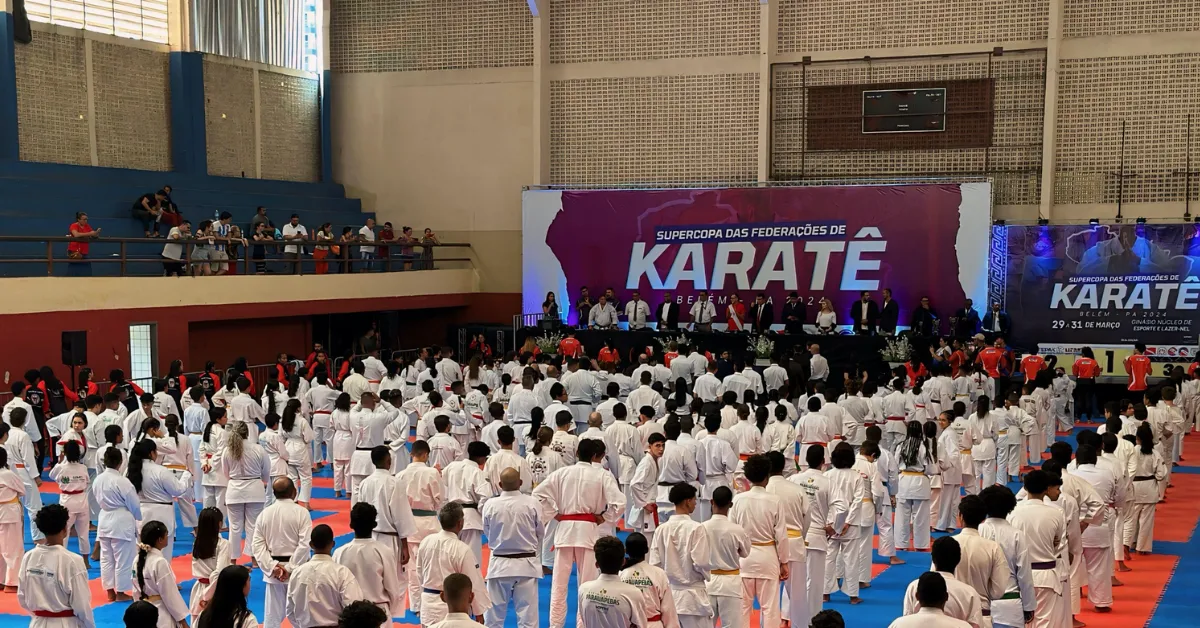 A edição de 2026 será organizada pela União das Federações de Karatê do Pará (UFKP)