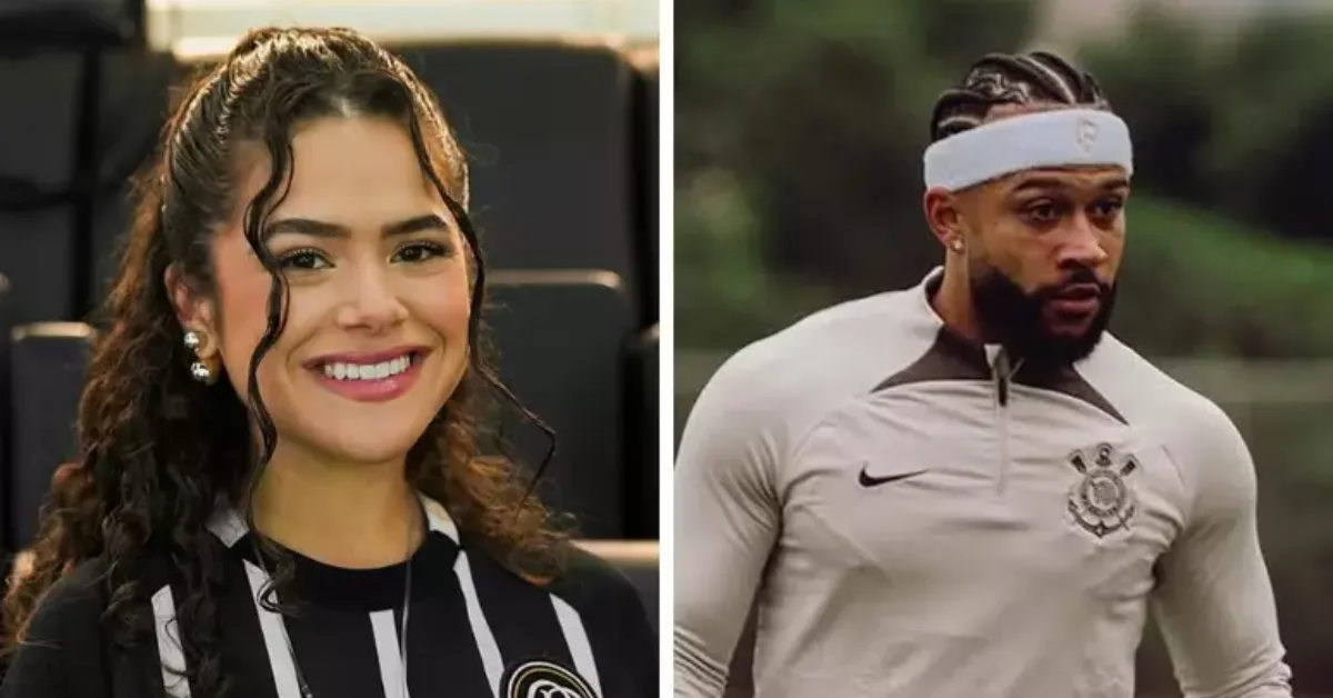 Na legenda da publicação, Maisa escreveu uma mensagem de felicitação ao atleta do Corinthians.