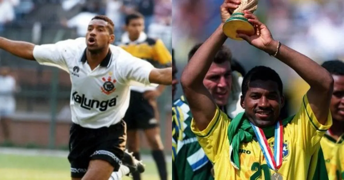 Viola, nome esportivo de Paulo Sérgio Rosa, integrou o elenco da Seleção Brasileira de Futebol campeã da Copa do Mundo FIFA de 1994
