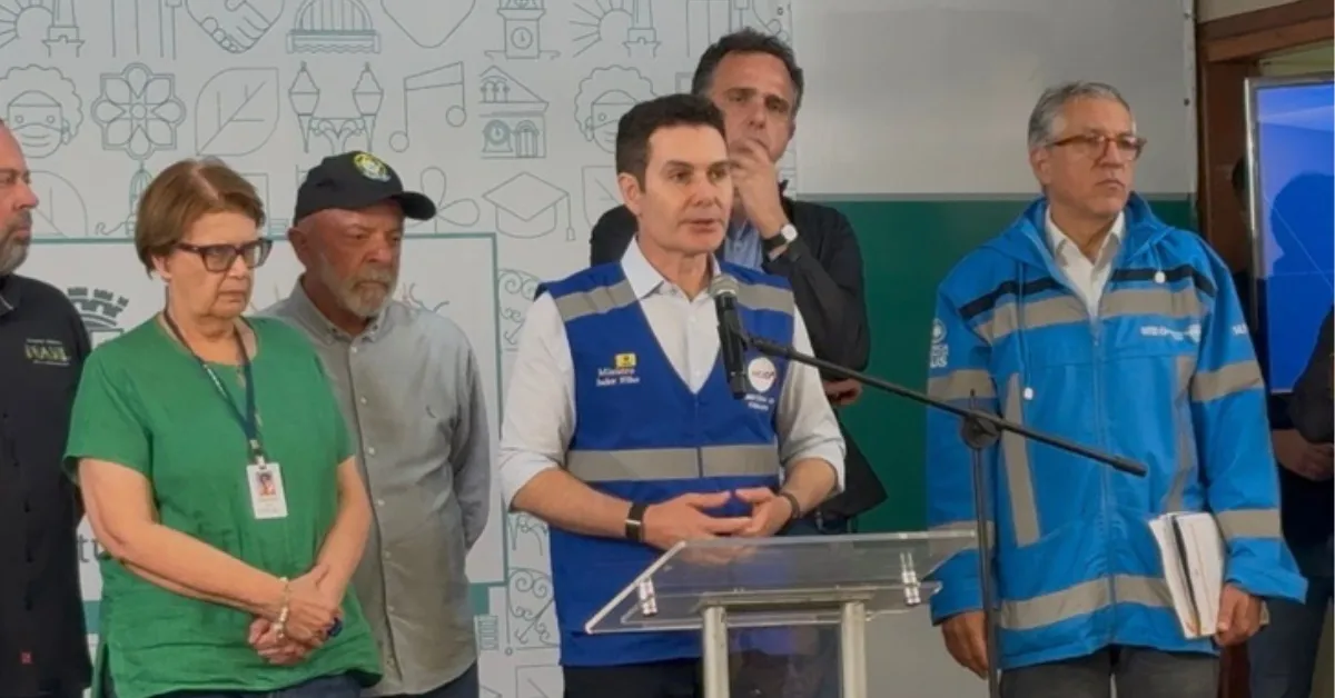 O ministro ampliou os esforços para reconstruir as cidades atingidas pelas fortes chuvas em Minas Gerais