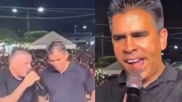 O episódio ocorreu diante de uma plateia lotada e se tornou um dos assuntos mais comentados nas redes sociais