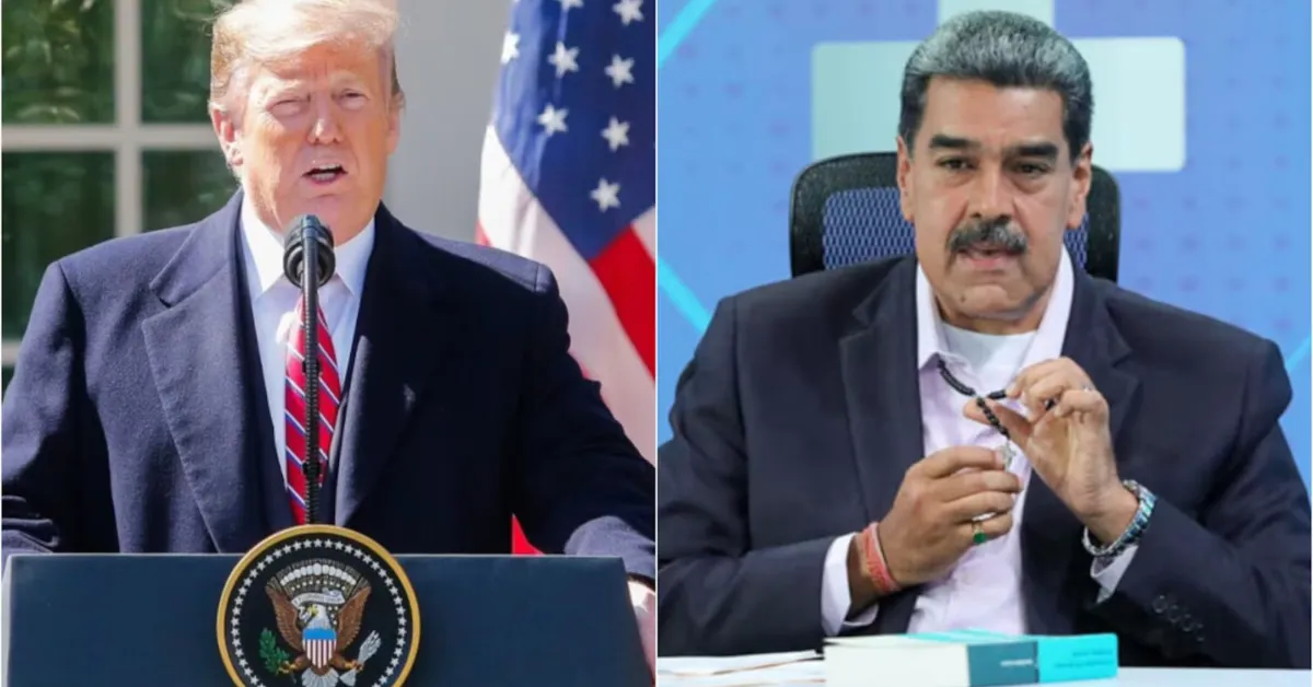 A relação entre Donald Trump e Nicolás Maduro entrou em sua fase mais tensa após o avanço das ações militares dos EUA contra a Venezuela.