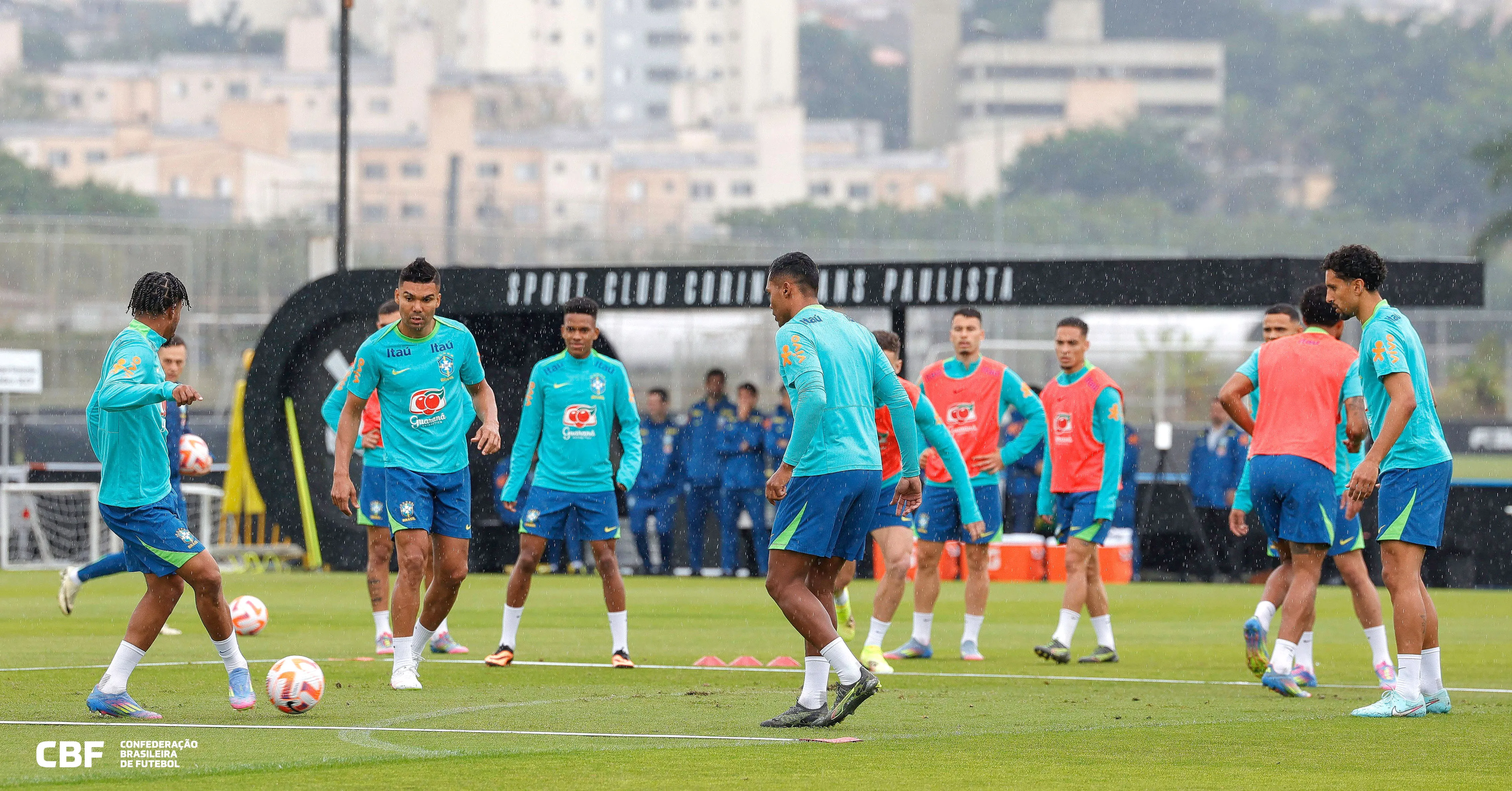 Brasil segue a preparação para a Copa