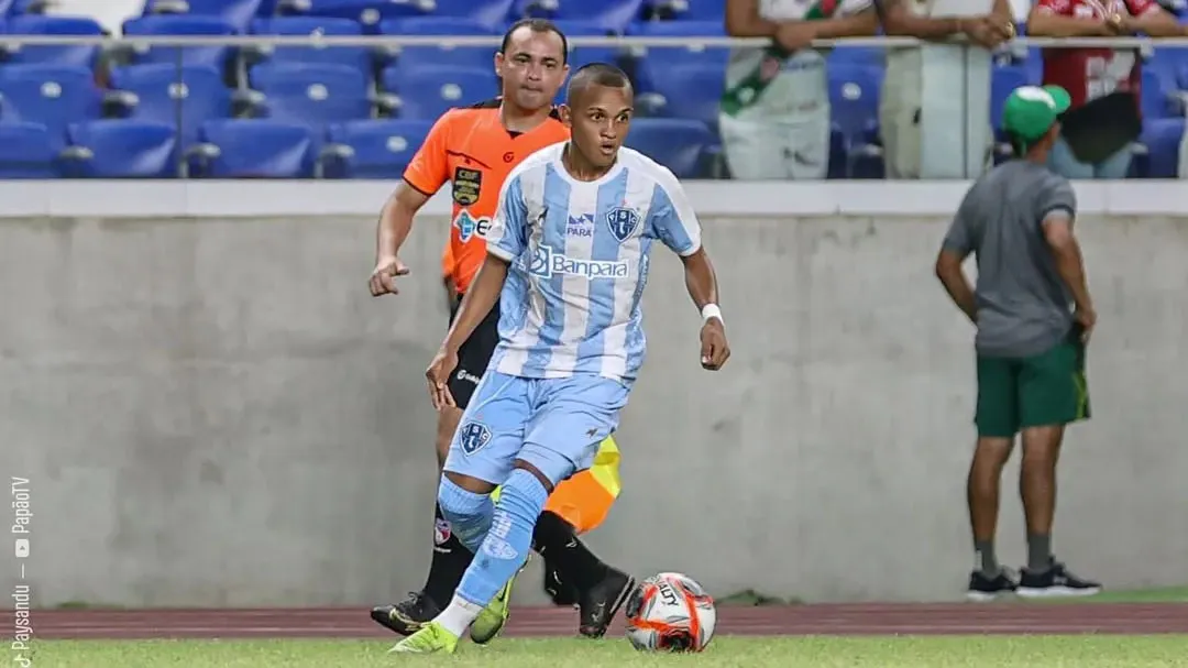 Thalyson retorna ao Paysandu após passagem pelo Votuporanguense e é liberado para atuar