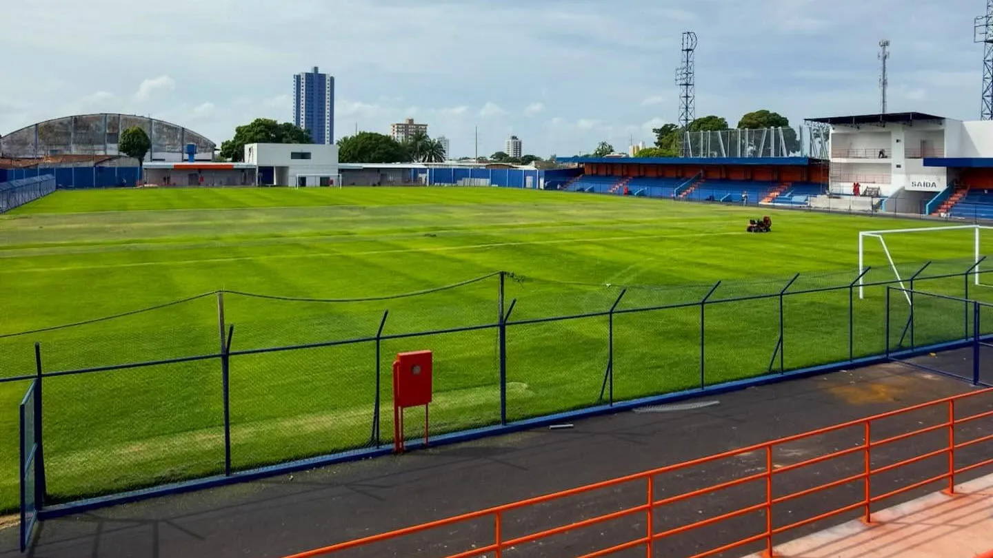 Estádio Maximino Porpilho Filho é revitalizado e modernizado para receber 7 mil torcedores em Castanhal