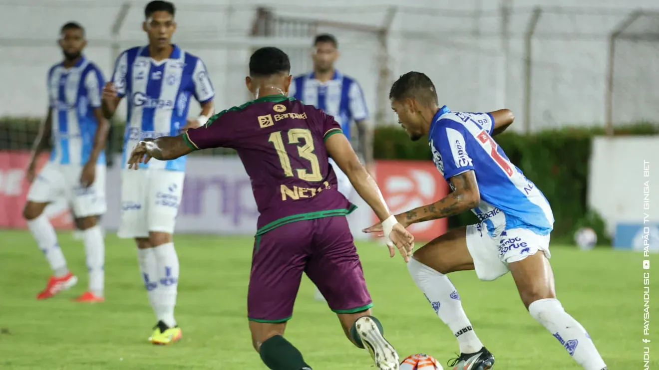 Paysandu é superado pelo Cametá no Parque do Bacurau