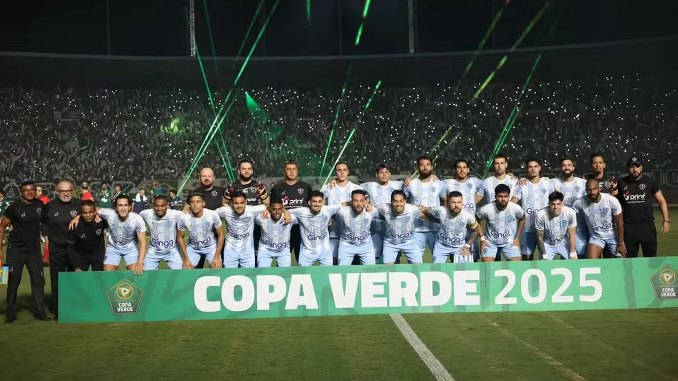 Campeão da Copa Verde de 2025, o Paysandu entrará na 3ª fase da Copa do Brasil.