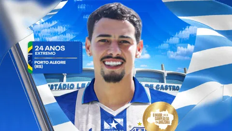 Paysandu anuncia contratação do atacante Thayllon para reforçar o elenco em 2026