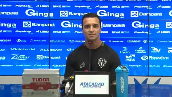 Técnico Júnior Rocha destaca meritocracia e evolução do Paysandu