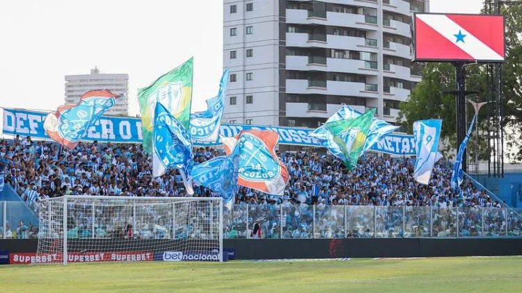 Ingressos à venda para o duelo do Paysandu contra o Capitão Poço no Campeonato Paraense 2026