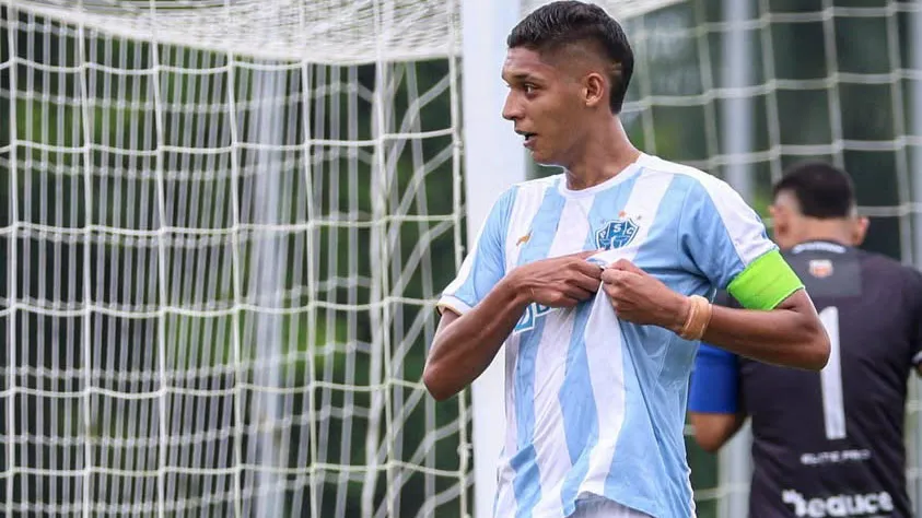 Cauã Libonati destaca valorização da base e se prepara para brigar por titularidade no Paysandu