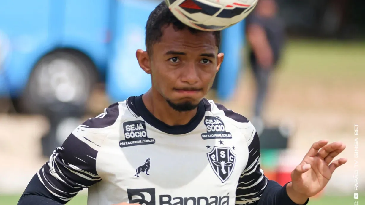 Paysandu aposta em jovem lateral-esquerdo Cauã Dias como solução interna para o elenco