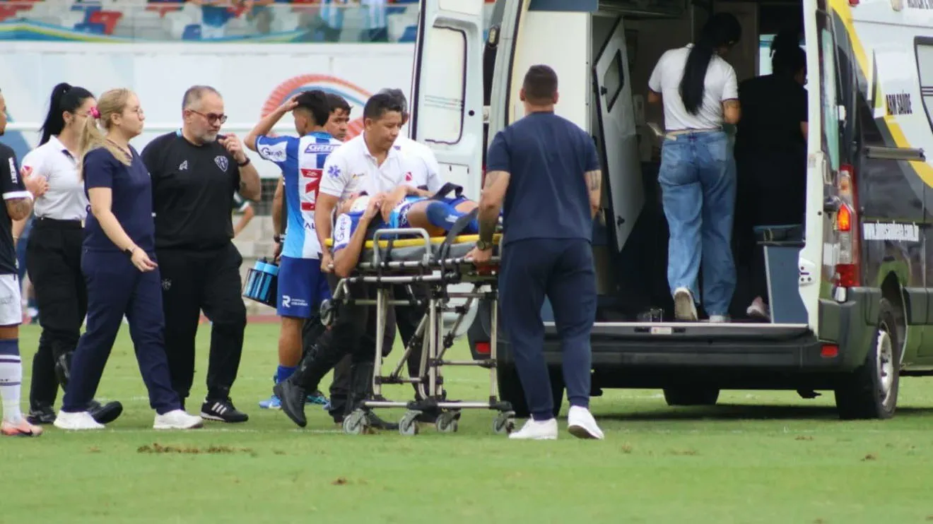 Kleiton Pego sofre concussão em final e gera incerteza para próximo jogo do Paysandu