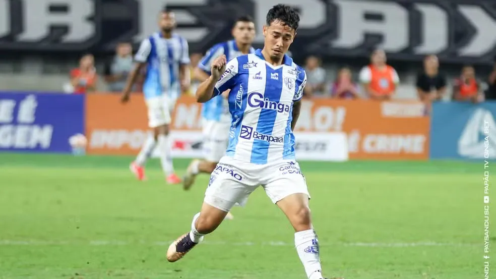 Thayllon retorna ao Paysandu após lesão.