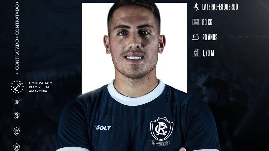 Argentino Bryan Cufré é o novo contratado do Leão