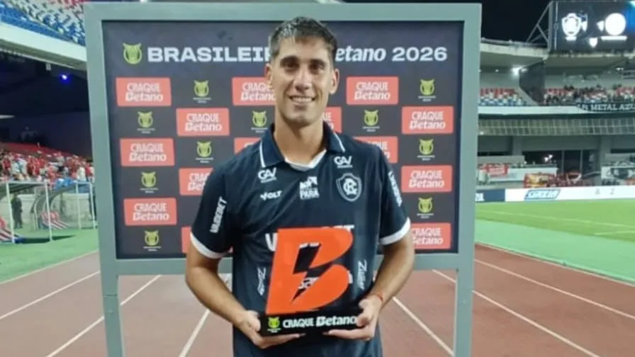 Leonel Picco brilha no empate do Remo e é destaque na seleção da rodada do Brasileirão