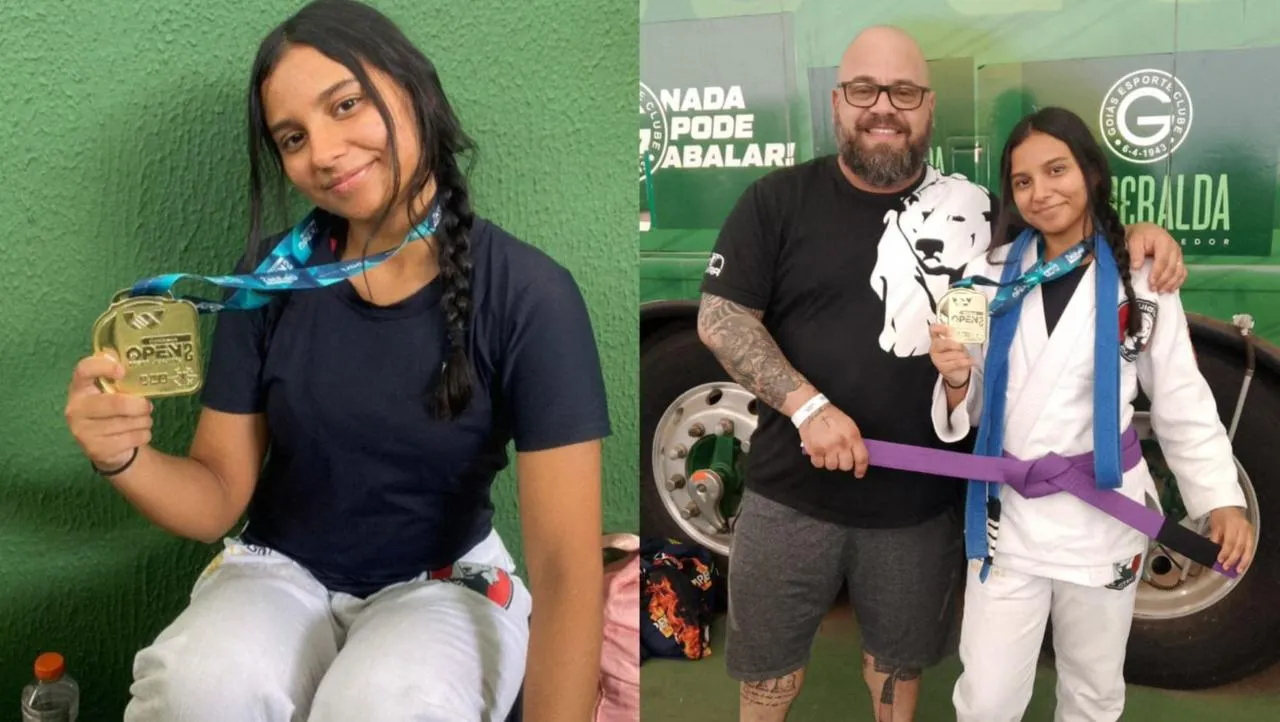 Isadora Lee Oliveira Carvalho, de 17 anos, se destacou em 2025 com diversas conquistas.