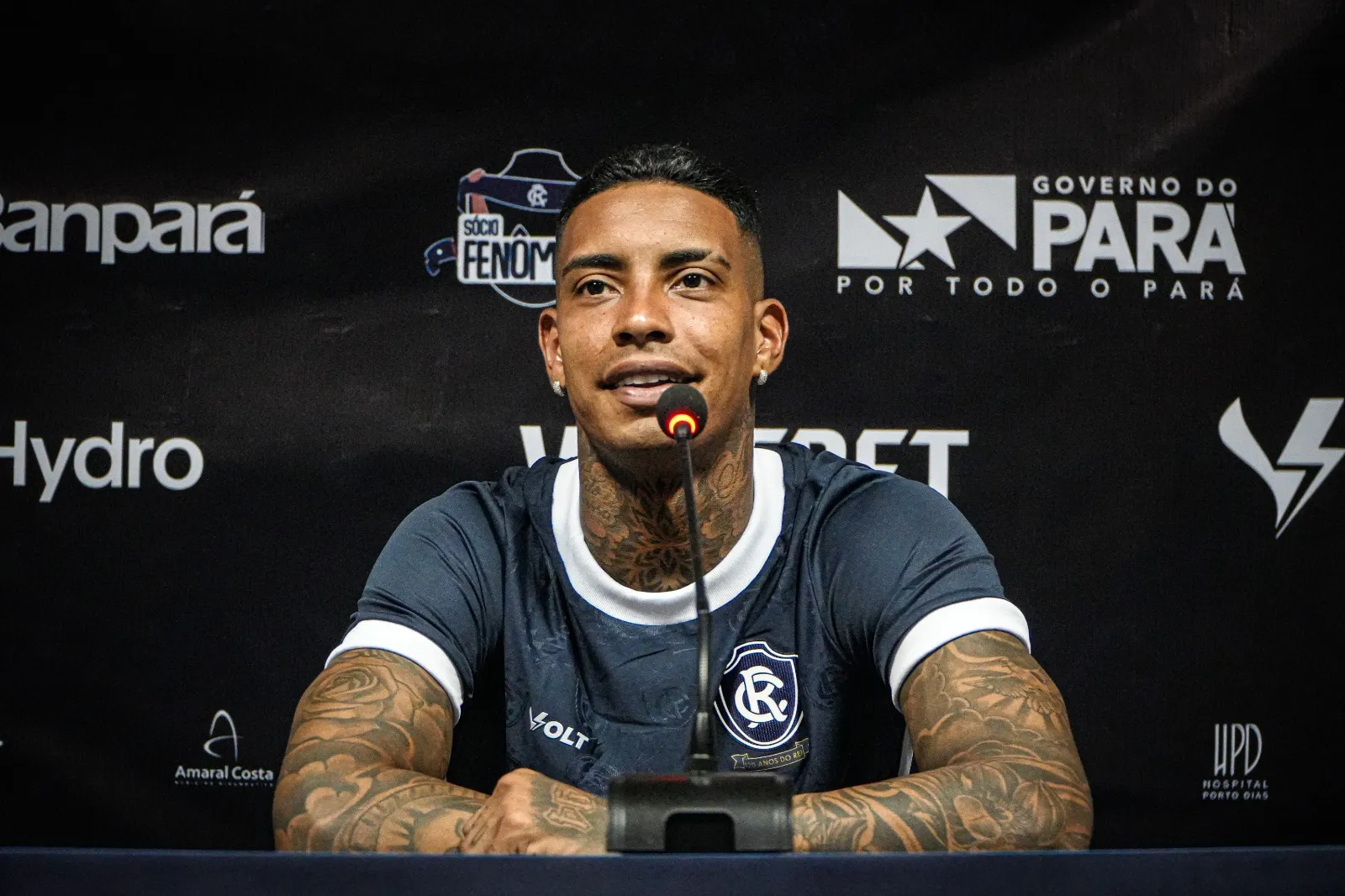 Alef Manga é o novo atacante do Clube do Remo