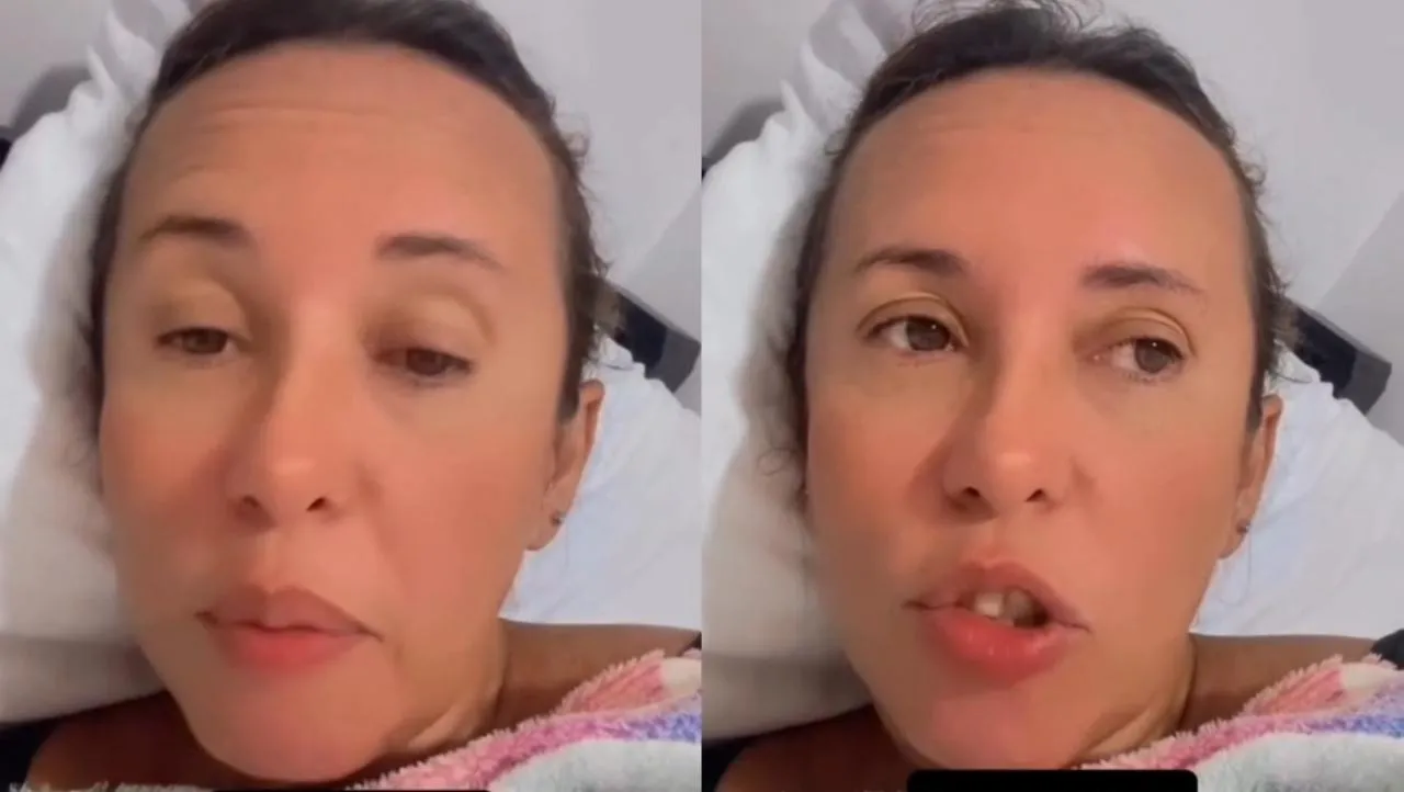 Valéria Paiva denuncia perfil de homem que estaria entrando em contato com sua filha de 10 anos.