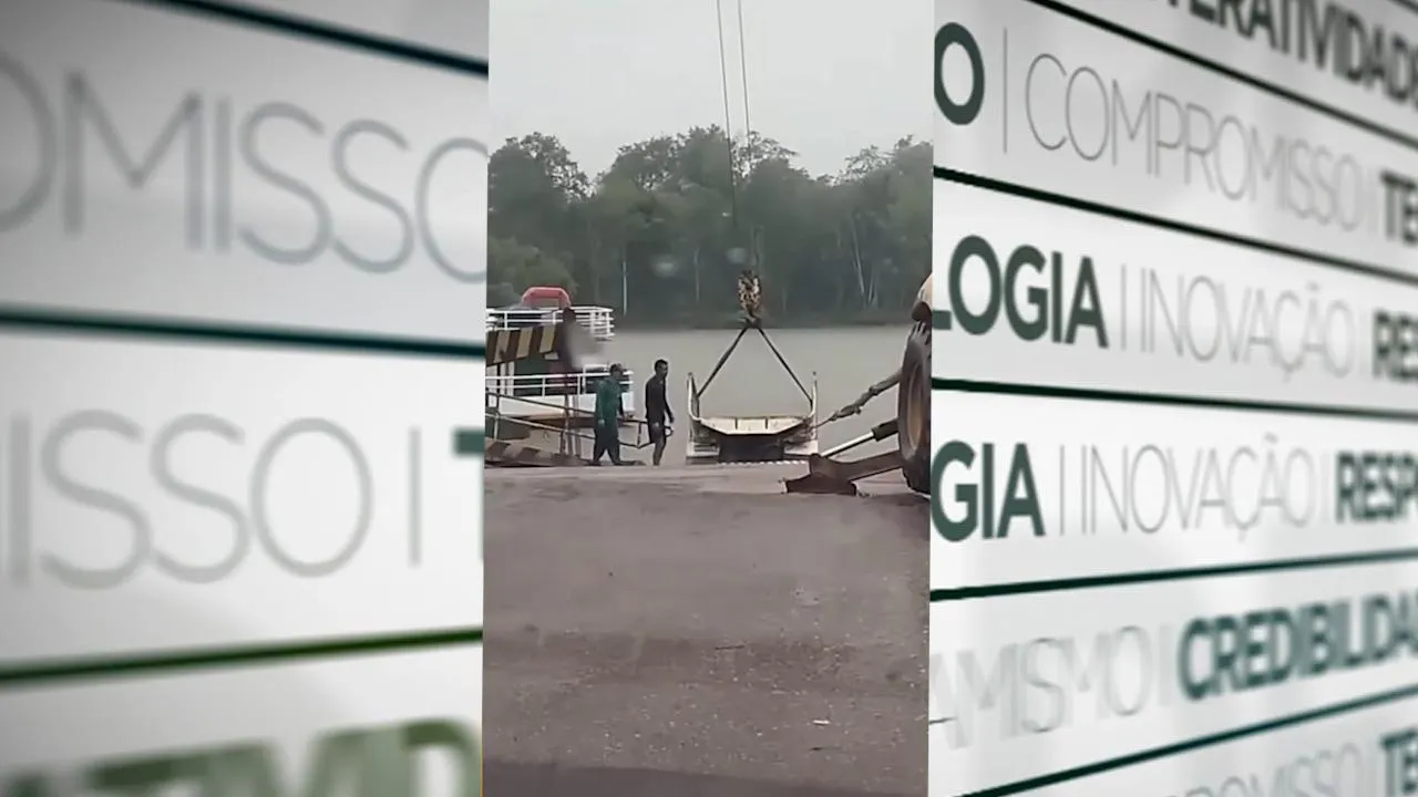 Apesar do susto, o caminhão caçamba foi retirado do rio após o acidente, e a operação no local foi normalizada.