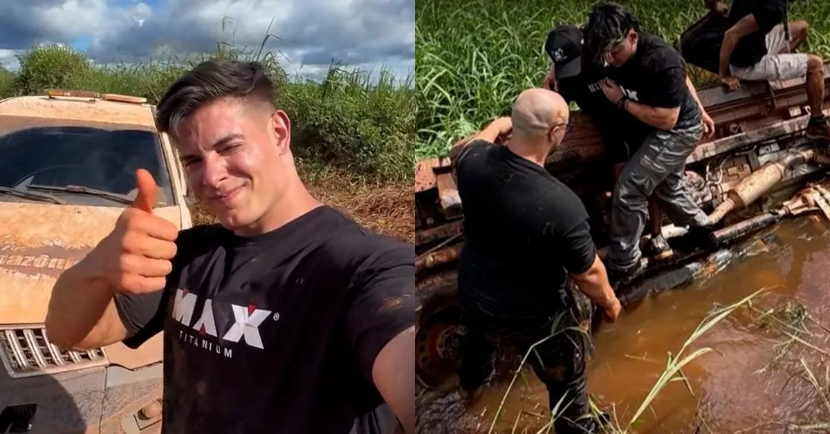 Apesar da gravidade da situação, ninguém ficou ferido.