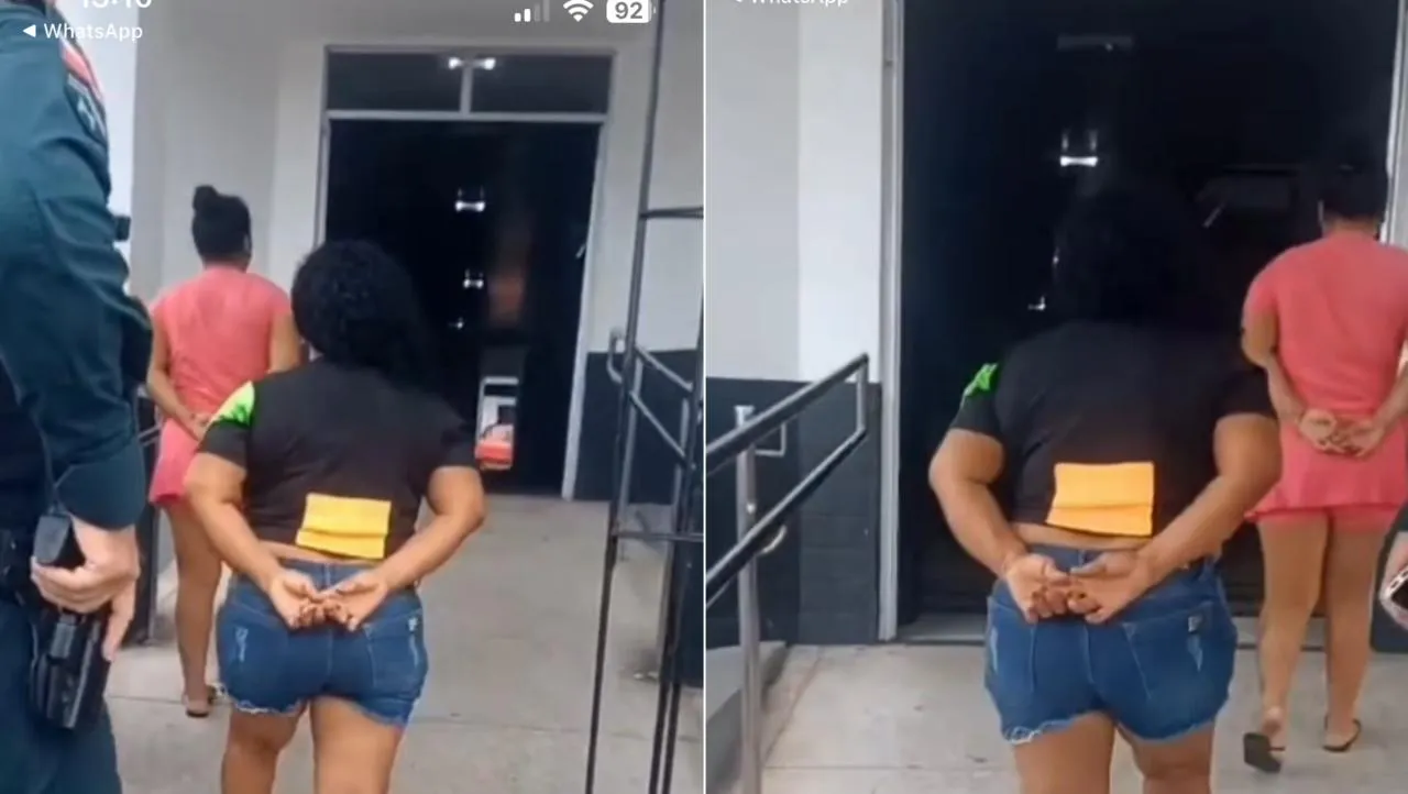 Polícia Militar do Pará prende mãe e filha por tráfico de drogas na Praia de Ajuruteua, Bragança.