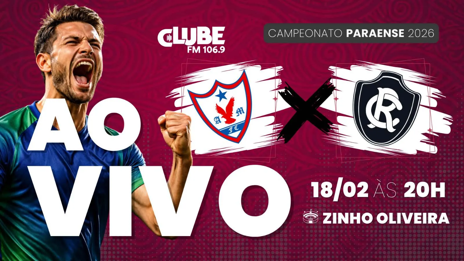 Se tem jogo, acompanhe na Rádio Clube do Pará
