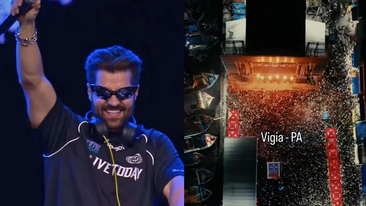 Alok agitou a primeira noite do Carnaval de Vigia e segue para apresentação em Cametá neste sábado (14).