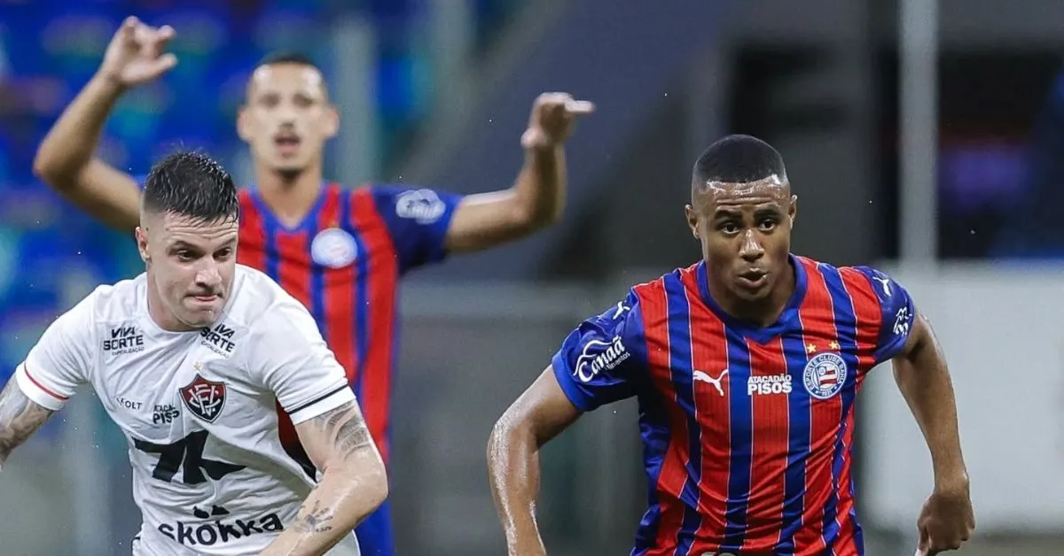 Imagem ilustrativa da notícia: Em noite de golaço, Bahia e Vitória empatam pelo Brasileirão