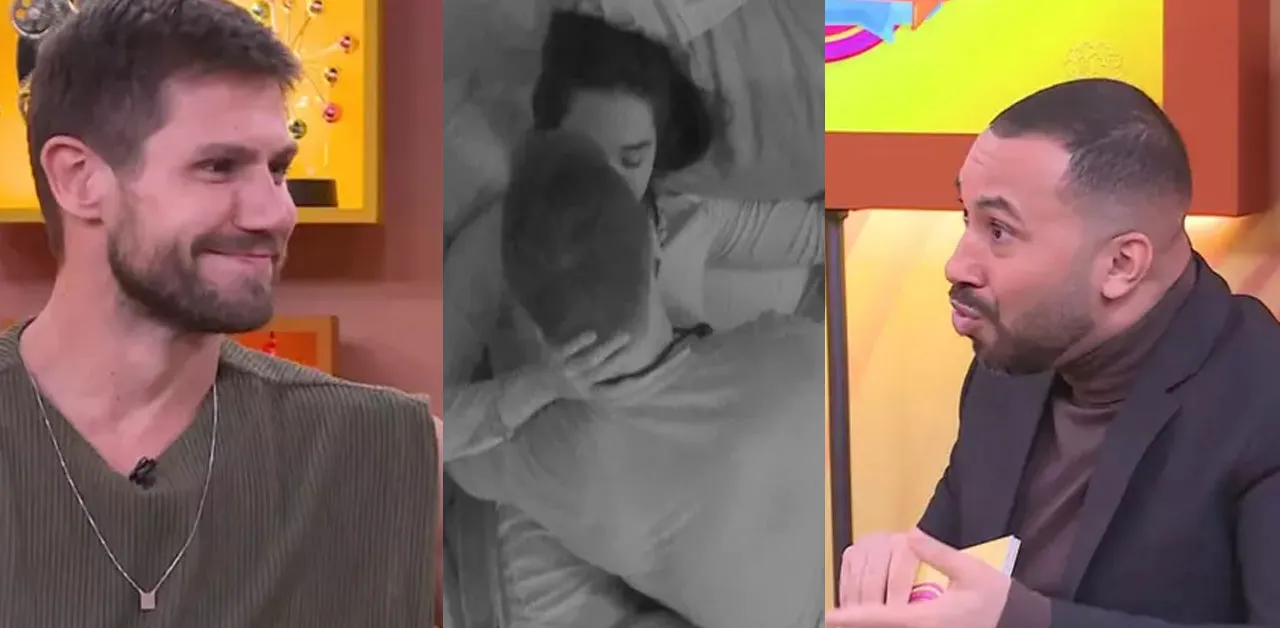 Jonas Sulzbach comentou com bom humor os momentos íntimos vividos no BBB 26.